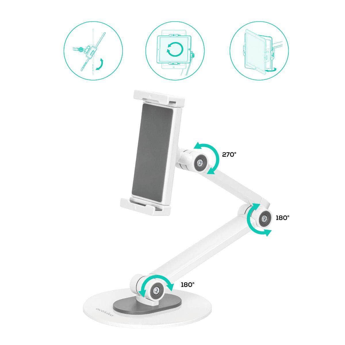 Universal iPad & Tablet Tabletop Stand