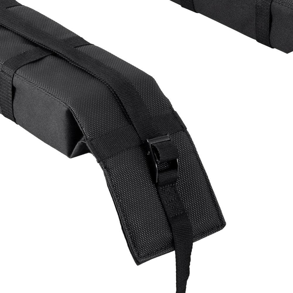 Universal Soft Car Roof Rack 116cm Kayak Luggage Carrier Black