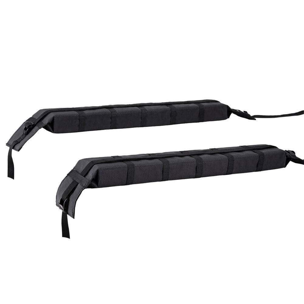 Universal Soft Car Roof Rack 116cm Kayak Luggage Carrier Black