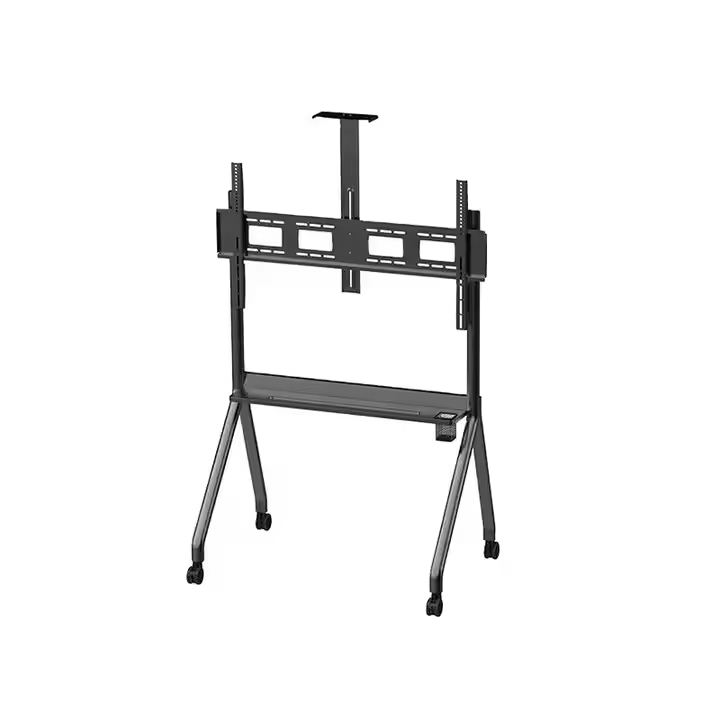 Universal Tv Stand For Height Adjustable Mobile Tv Cart For 55-120