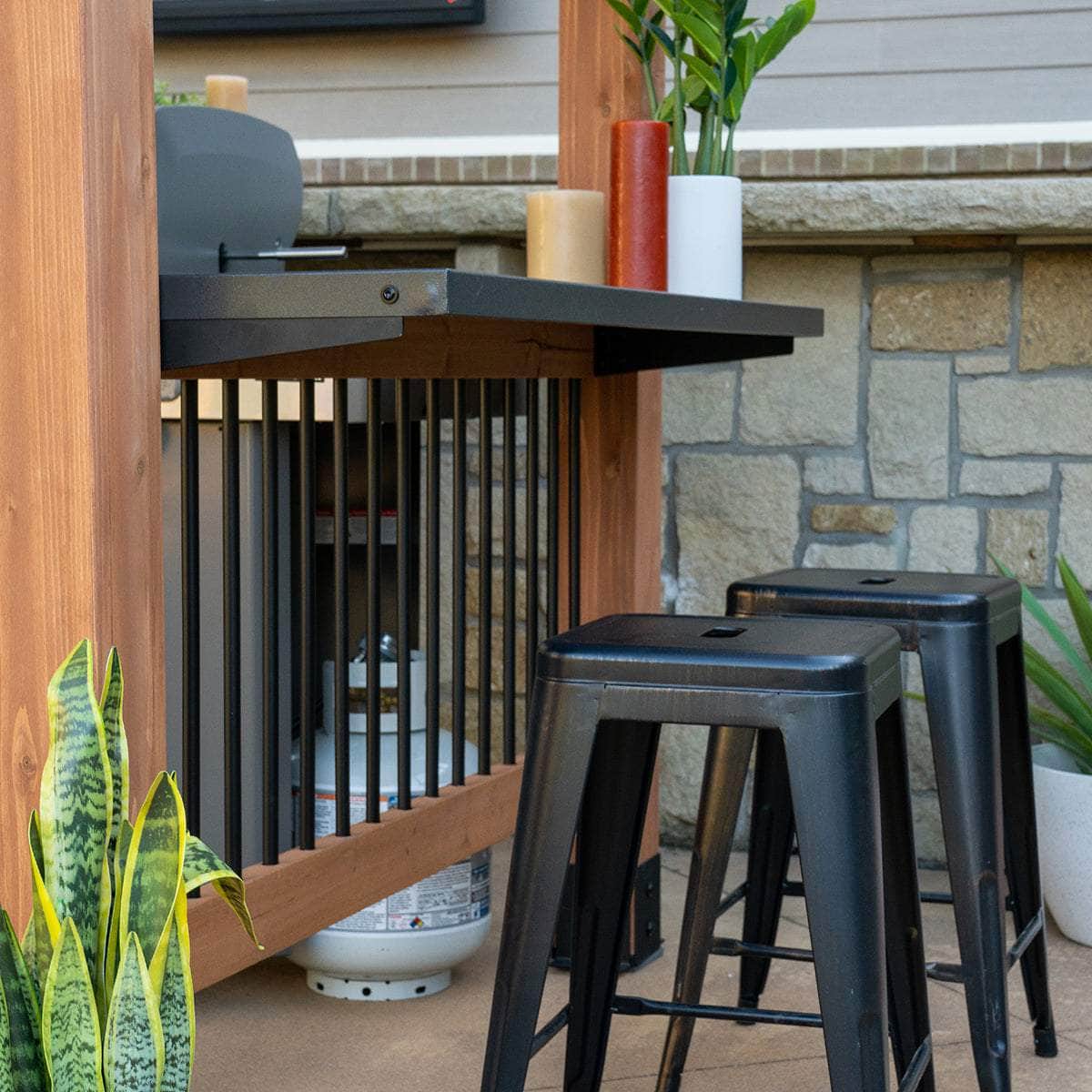 Unveiling the Saxony Grill Masterpiece in Our BBQ XL Gazebo