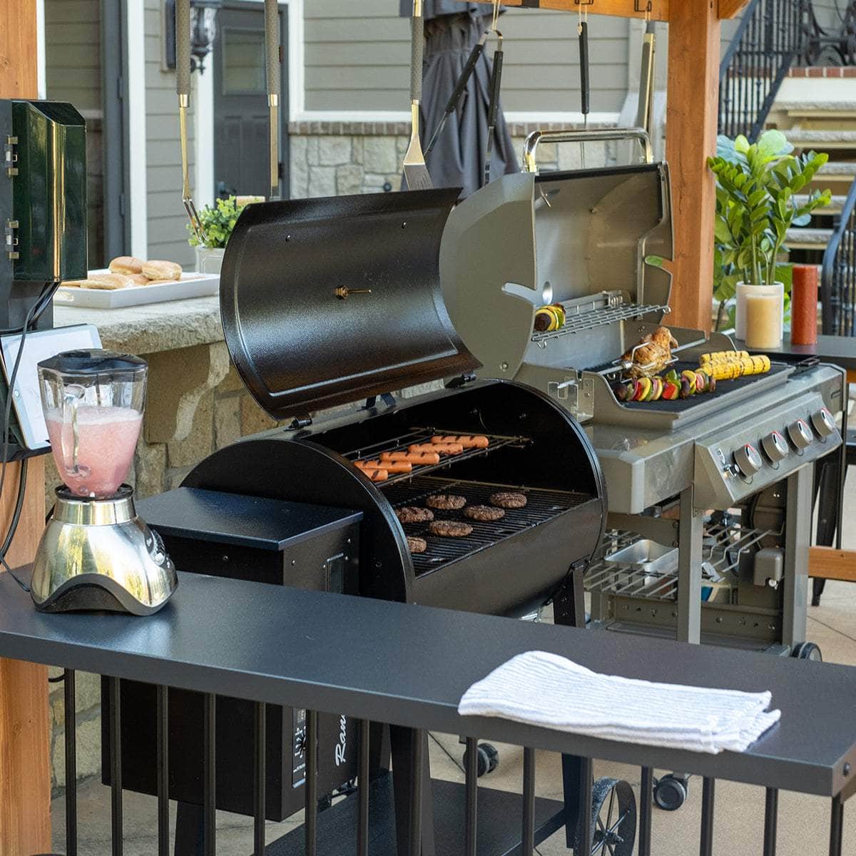 Unveiling the Saxony Grill Masterpiece in Our BBQ XL Gazebo