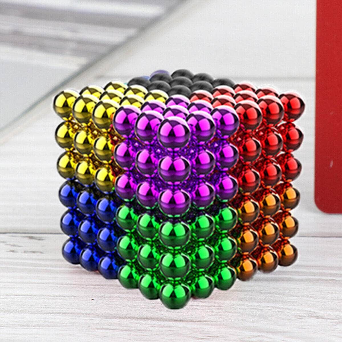 Up to 1000Pcs Building Block Stress Relief Ball Magnetic Magic Puzzle Balls Blocks