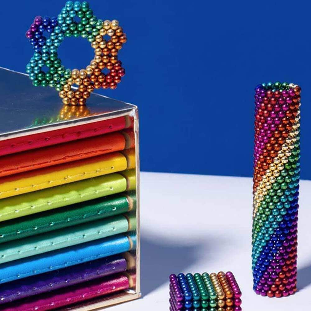 Up to 1000Pcs Building Block Stress Relief Ball Magnetic Magic Puzzle Balls Blocks