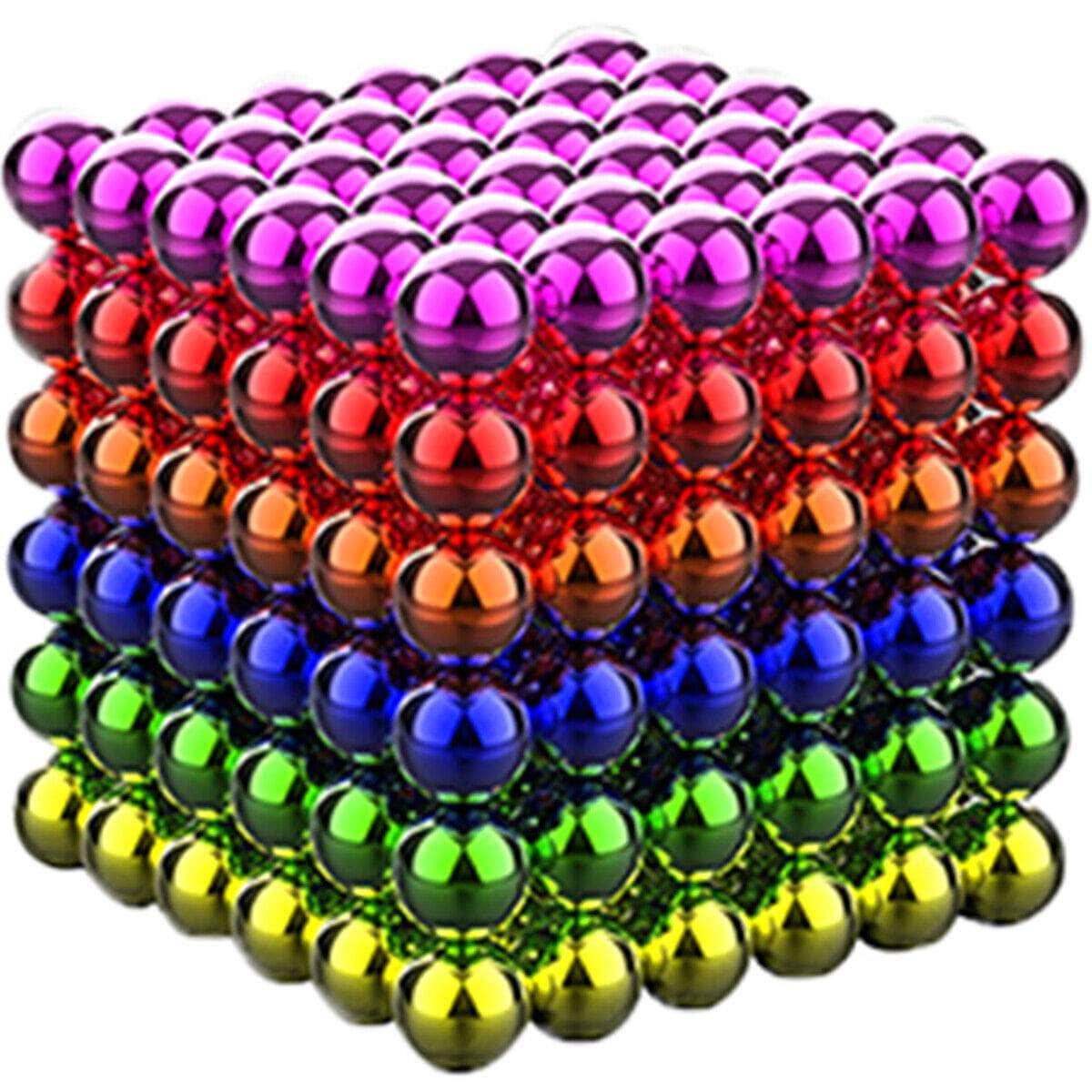 Up to 1000Pcs Building Block Stress Relief Ball Magnetic Magic Puzzle Balls Blocks