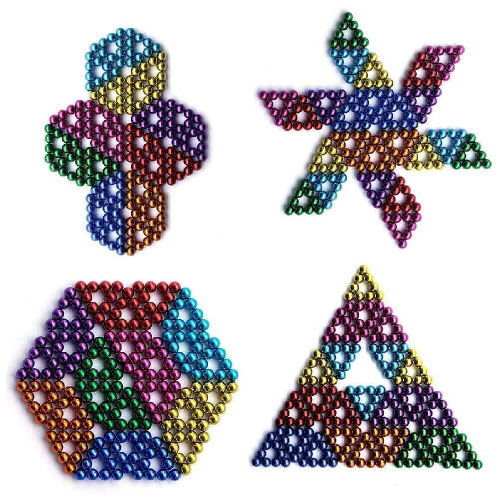 Up to 1000Pcs Building Block Stress Relief Ball Magnetic Magic Puzzle Balls Blocks