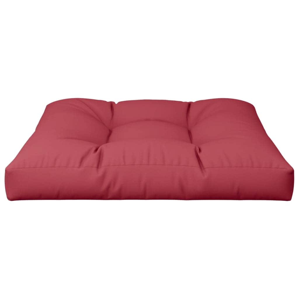 Upholstered Seat Cushion  /Wine Red