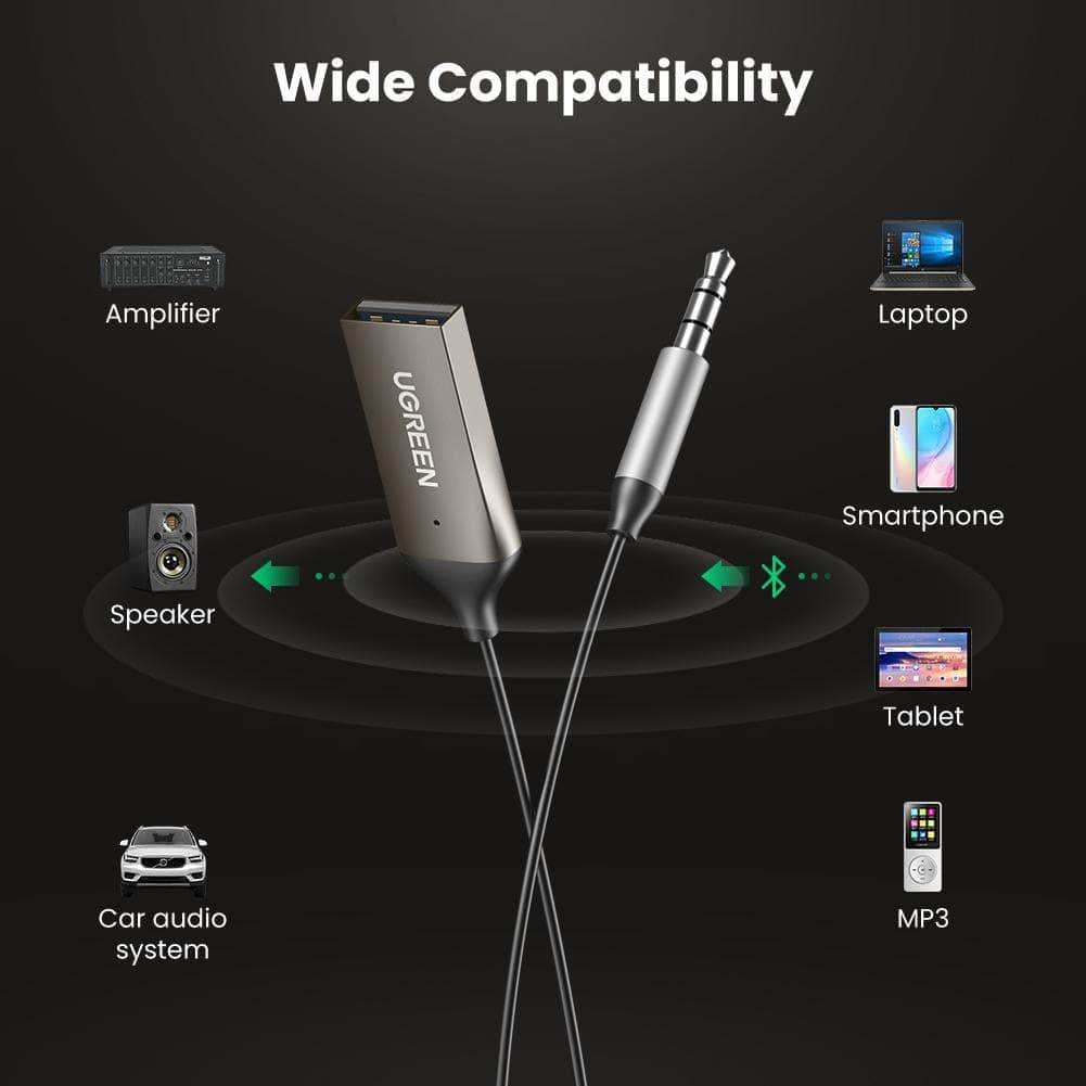 Usb 2.0 To 3.5Mm Bluetooth Adapter (70601)
