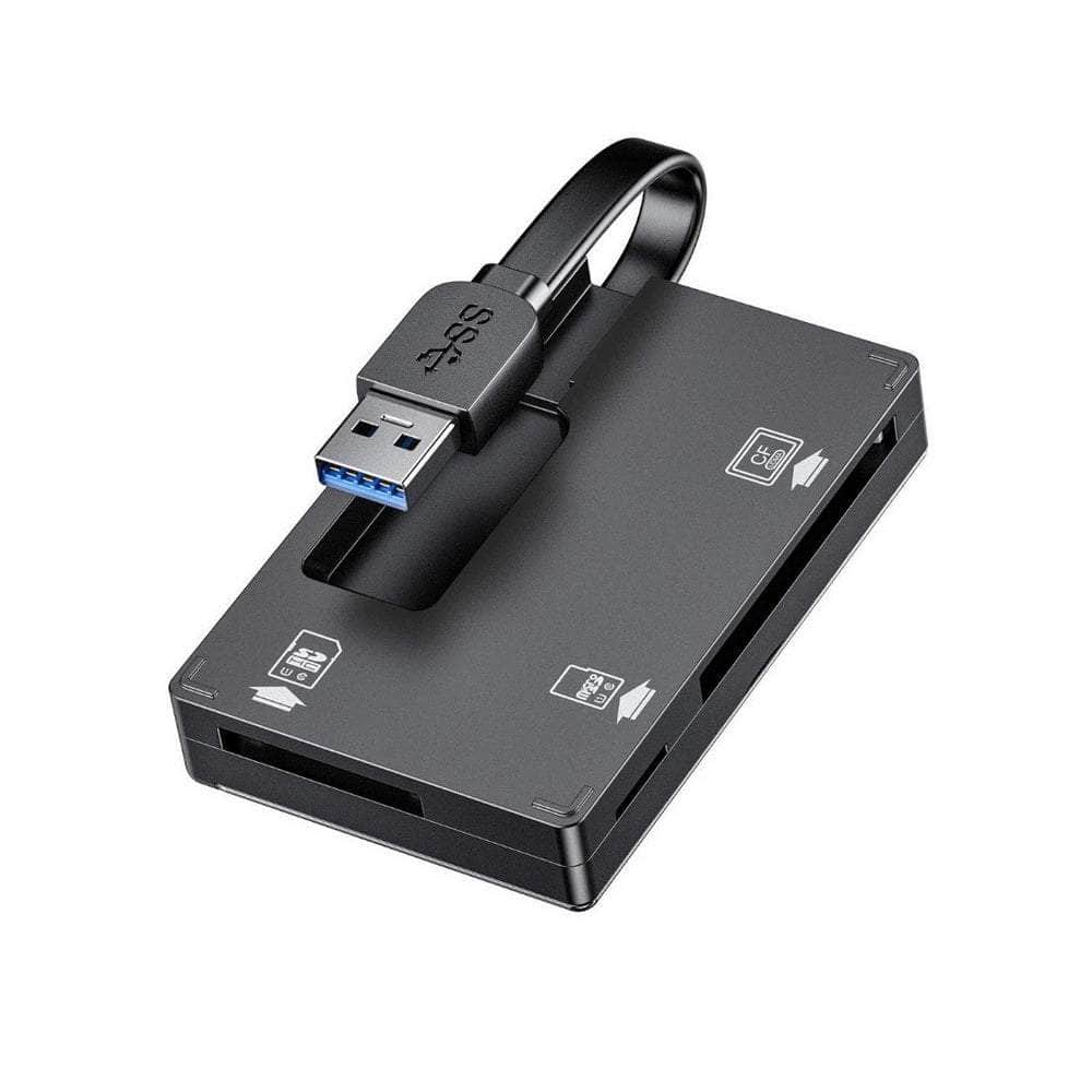 USB 3.0 Card Reader with Card Storage Case