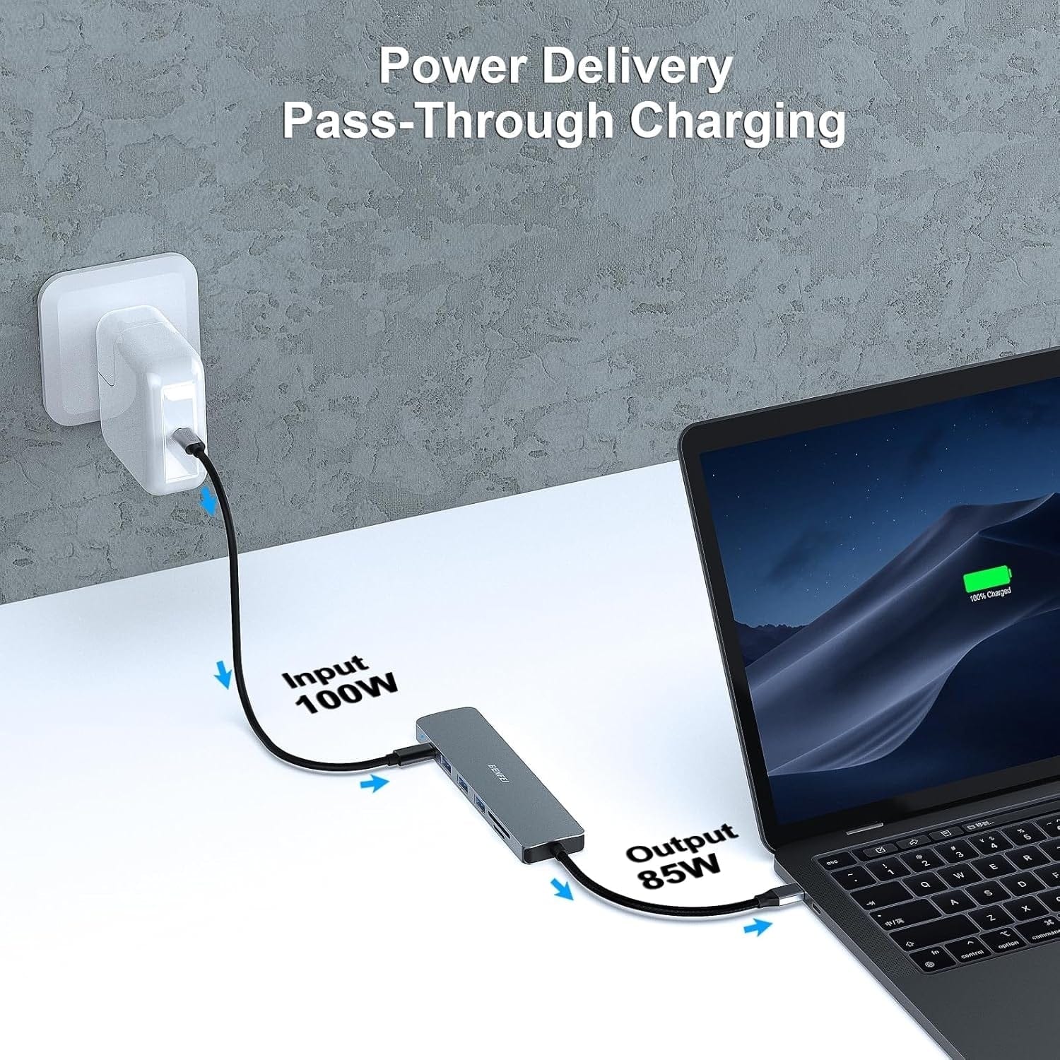 USB C HUB 7-in-1 - Desktops & Accessories