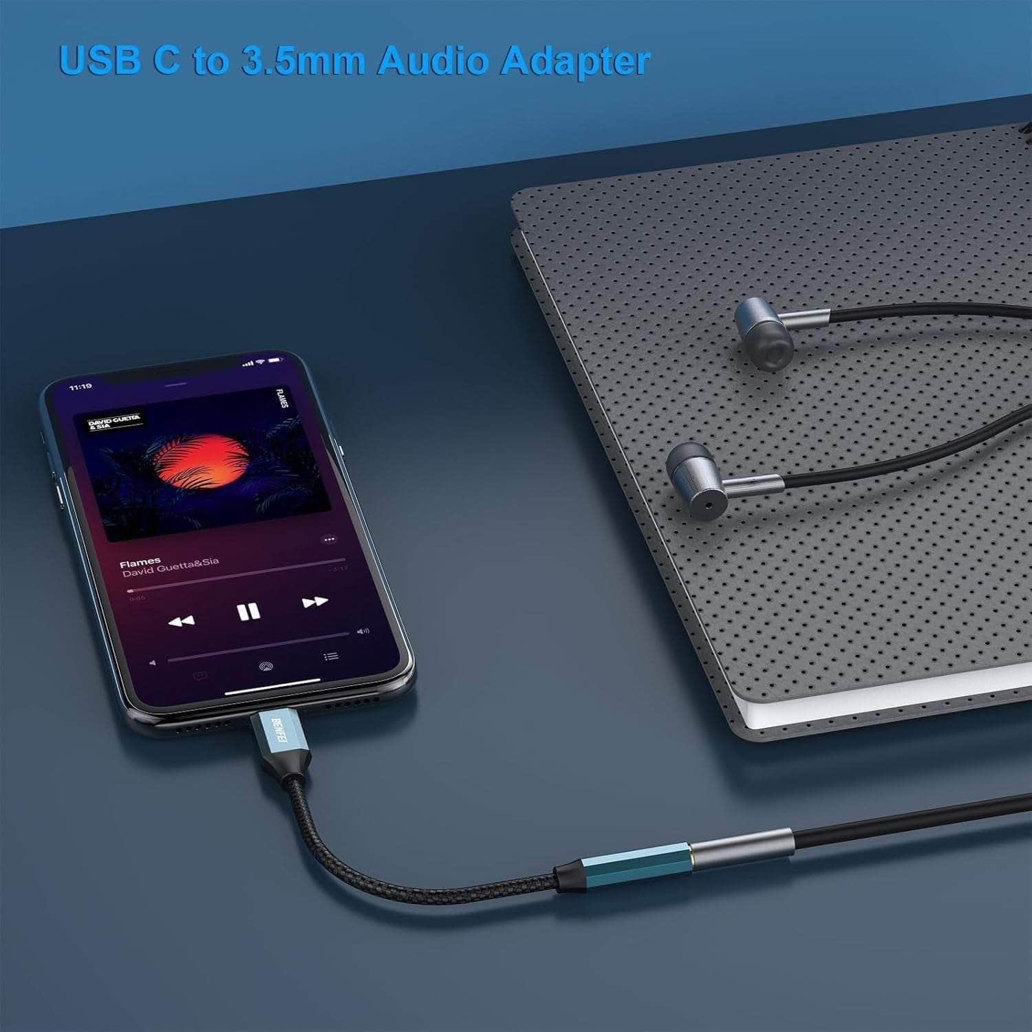 USB-C to 3.5mm Audio Jack Adapter