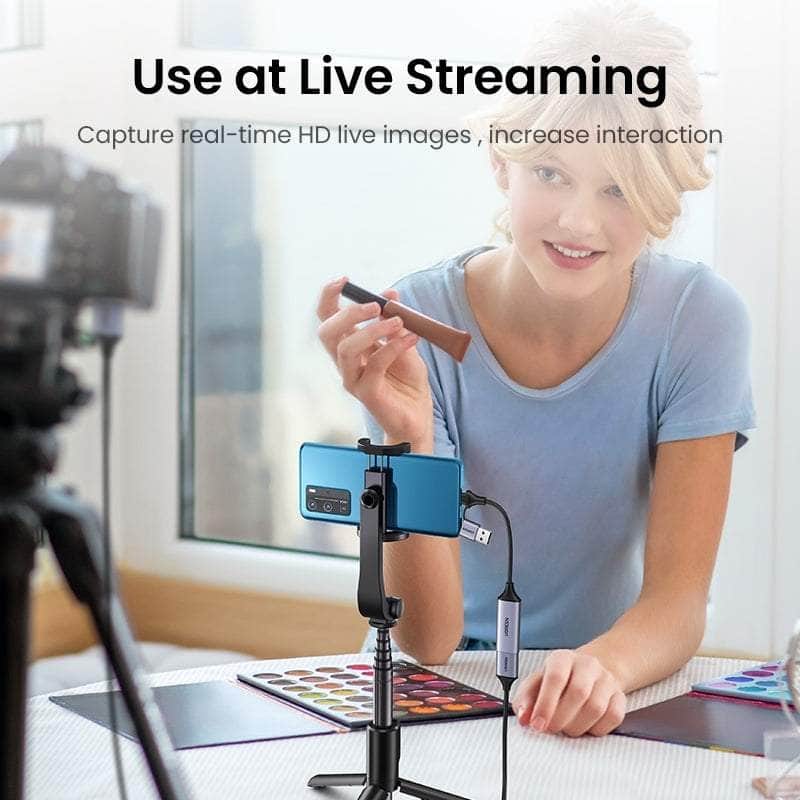 USB-C to HDMI 2 in 1 HD Video Capture Card