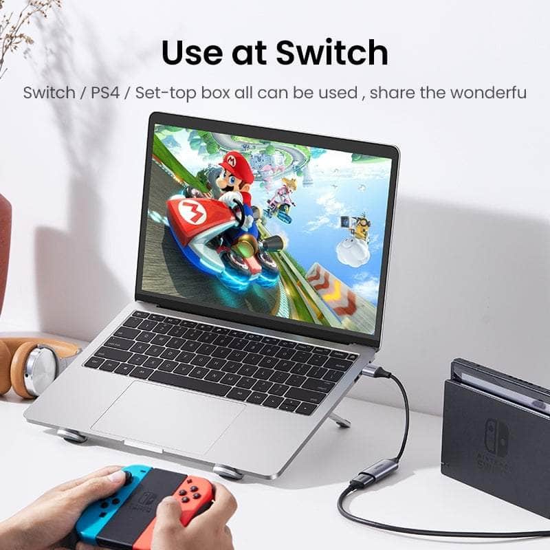 USB-C to HDMI 2 in 1 HD Video Capture Card