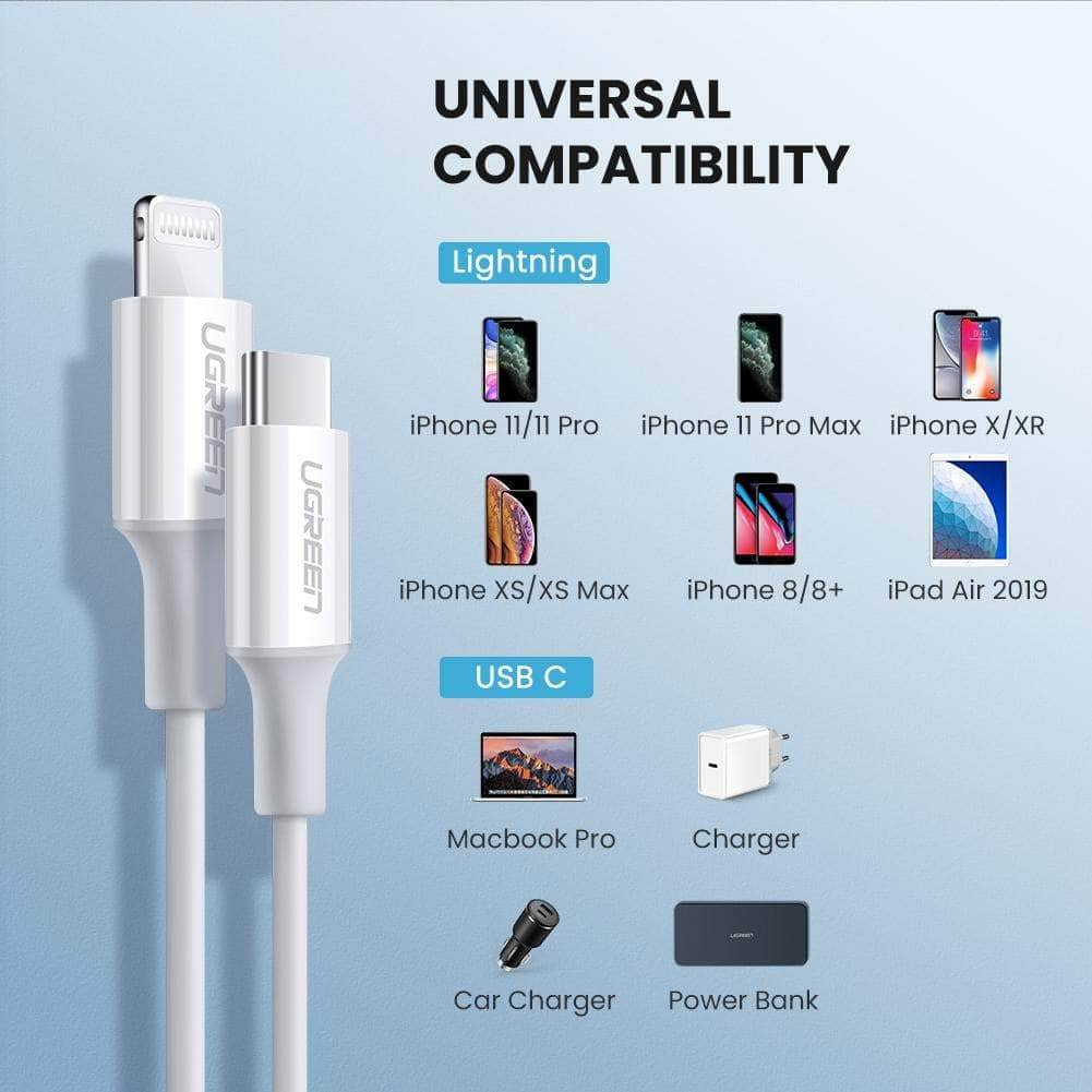 USB-C to iPhone 8-pin Charging Cable 2M