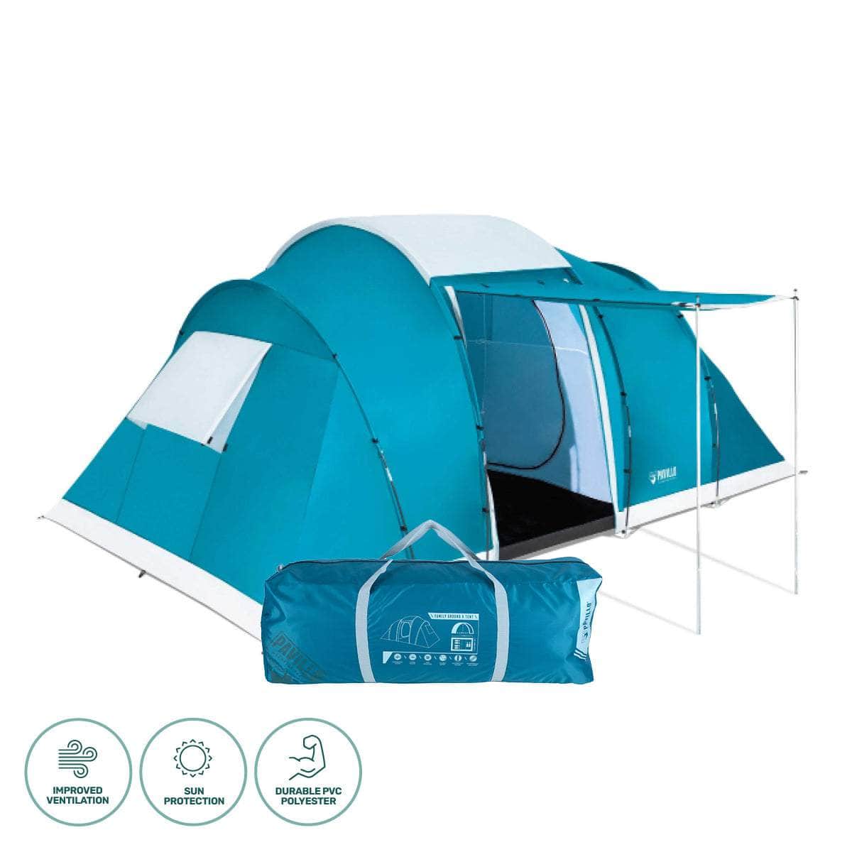 UV Protected Premium Tent 6 Person Double Layered PVC
