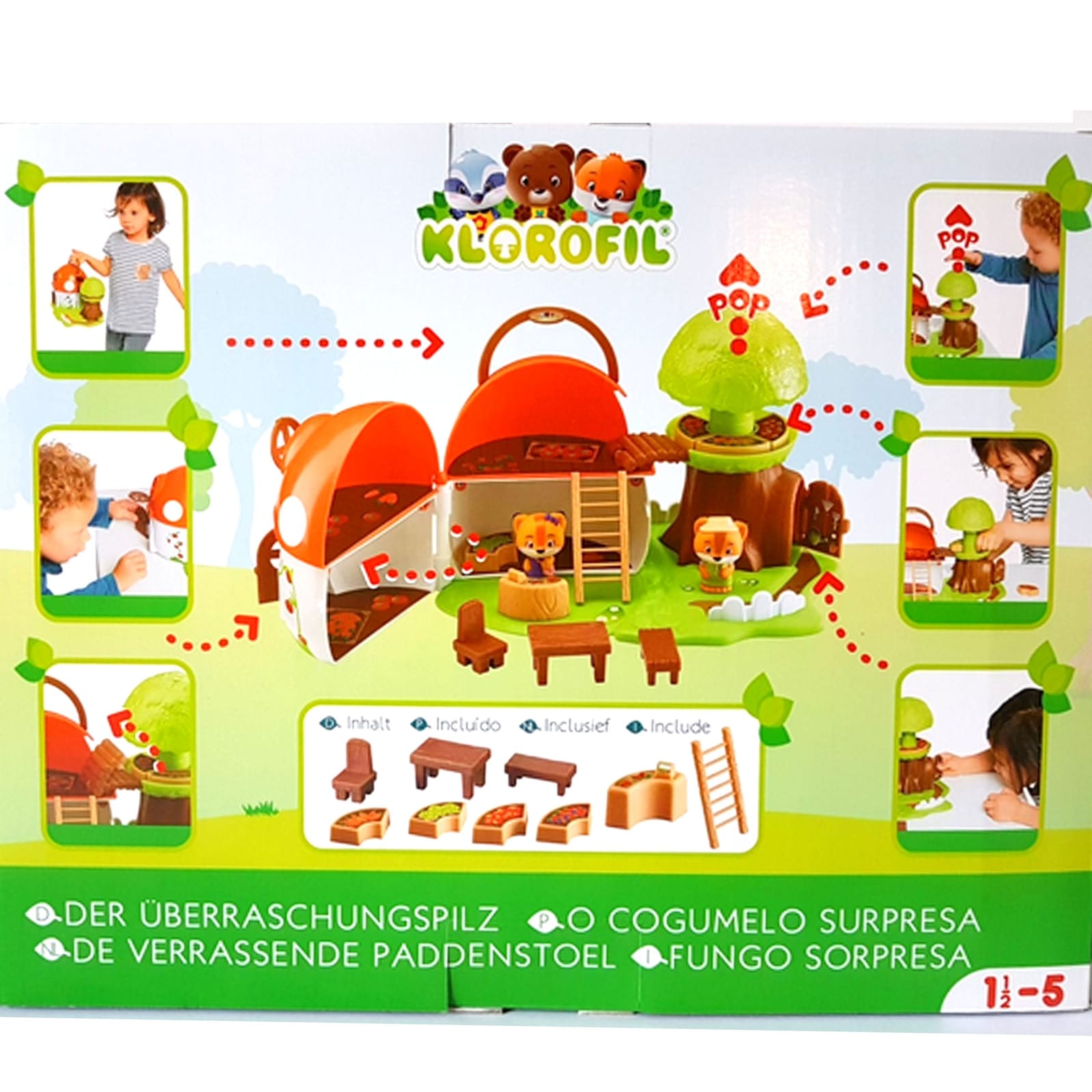 Klorofil The Mushroom Surprise Shop House With Figure, Toys - photo 7