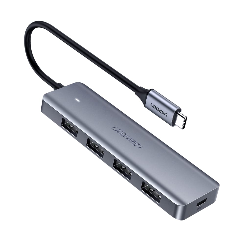 4-Port Usb3.0 Hub With Micro Usb Power Supply 70336 - Hard Drives