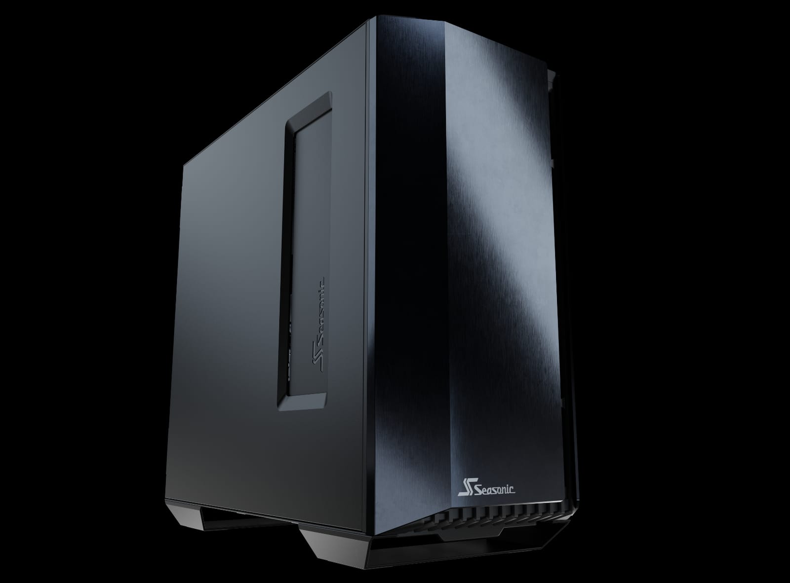 Aluminum Case With Syncro 850W 80 Plus Platinum Psu &Amp; Connect Module Red, Red colour