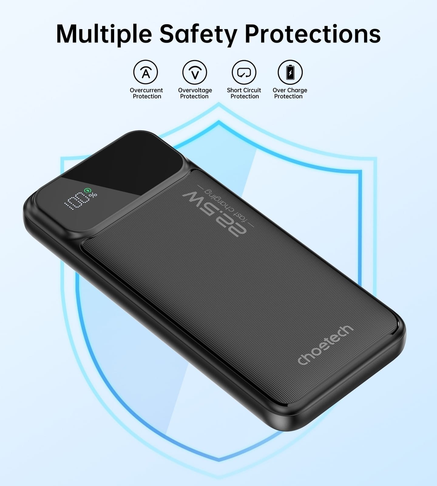 10000mAh Power Bank PD22.5W with Digital Display, Power Banks & Chargers - photo 7