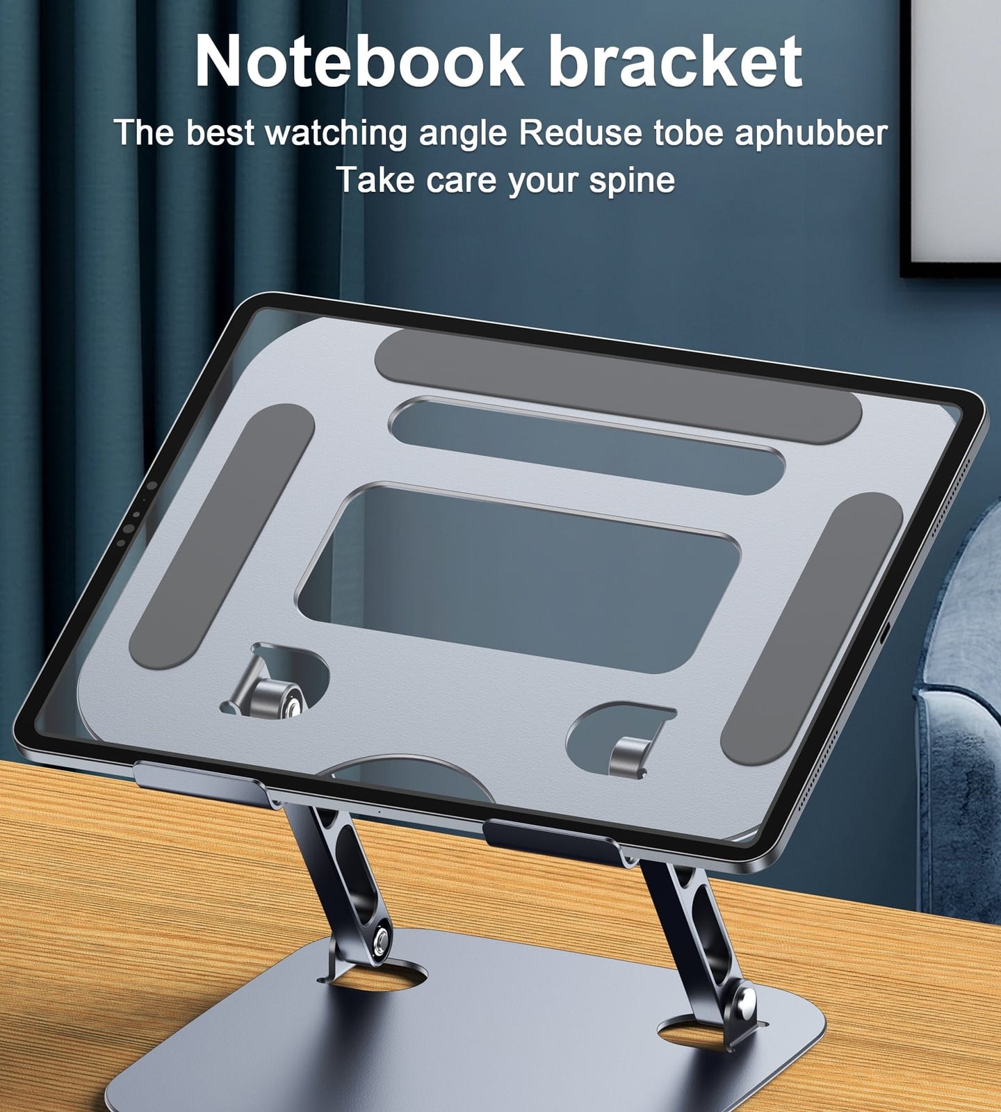 H061-Gy Tablet Desktop Holder | Laptop Stands - photo 11