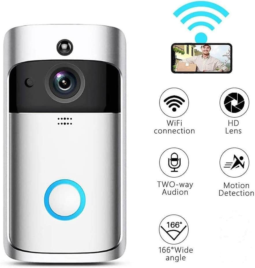 V5 Intelligent Wireless HD Video Doorbell Camera