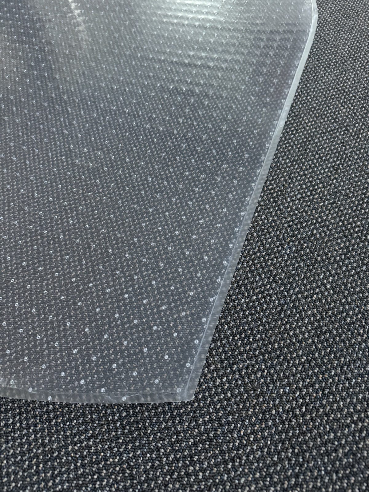 Office Chair Mat PVC Carpet Protector 124x99cm, Hard Floor