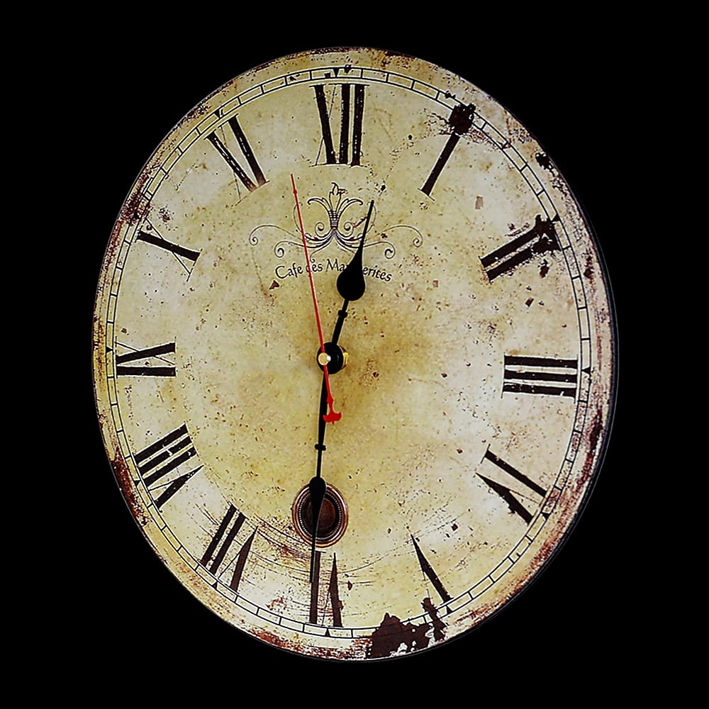Large Vintage Wall Clock, Clocks