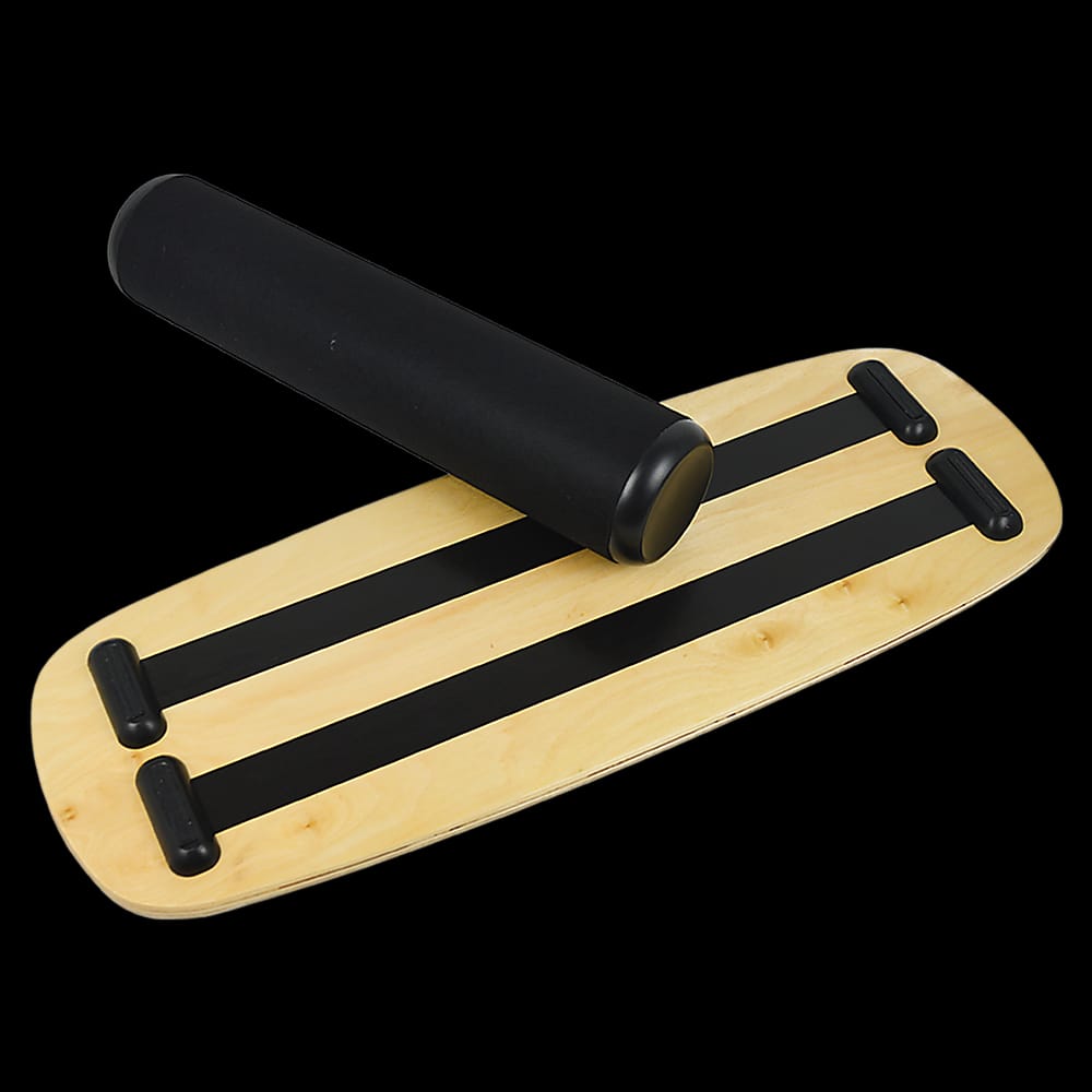 Balance Trainer Wobble Board with Stopper with Yoga & Pilates