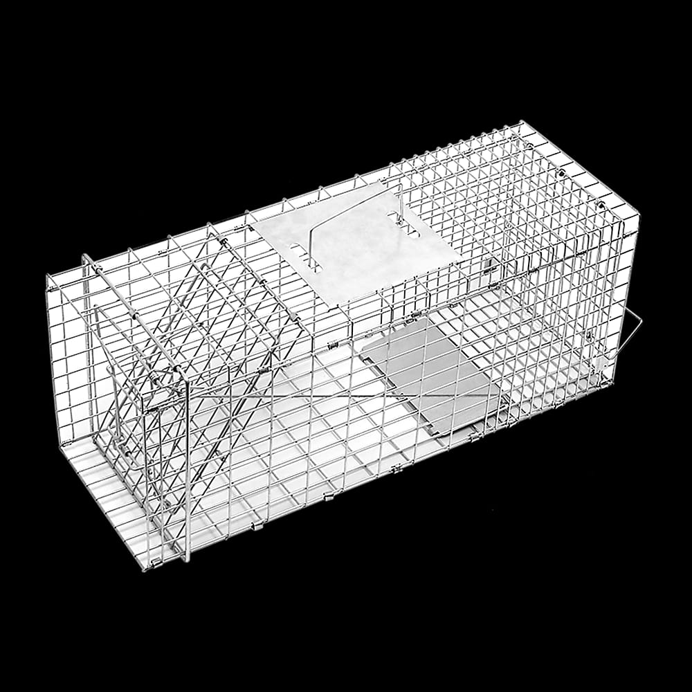 Trap Humane Possum Cage Live Animal Safe Catch Rabbit Cat Hare Fox Bird, Animal Traps - photo 12