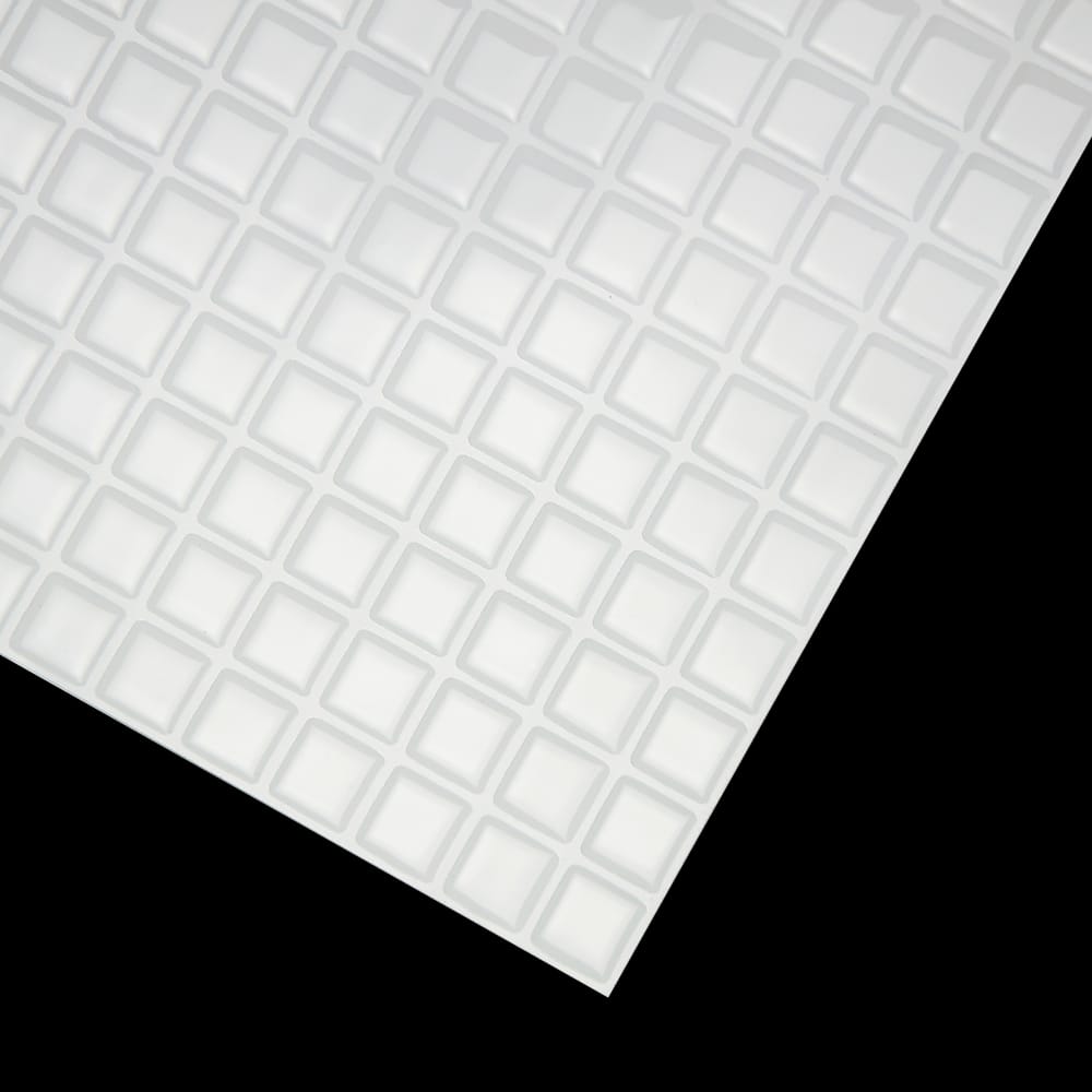 Tiles 3D Peel And Stick Wall Tile Stereoscopic Crystal White 10 Sheets