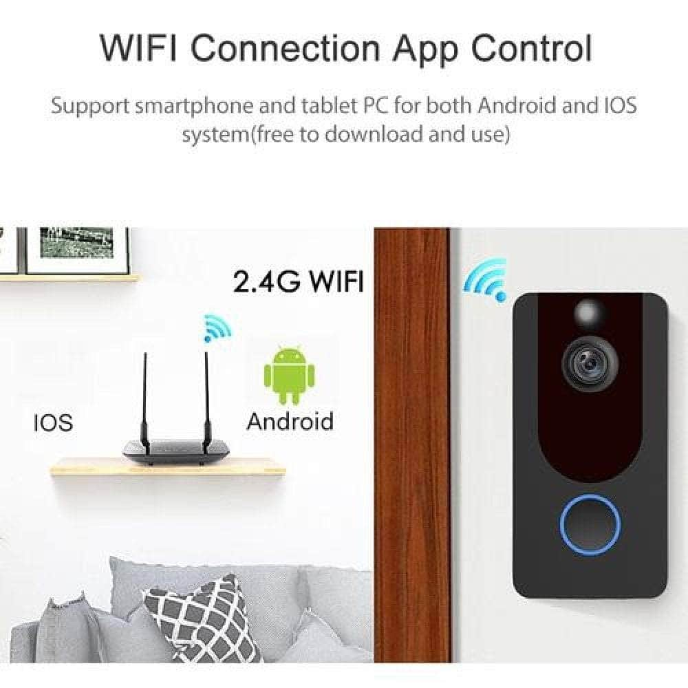 V7 Full HD Smart Video Doorbell Camera