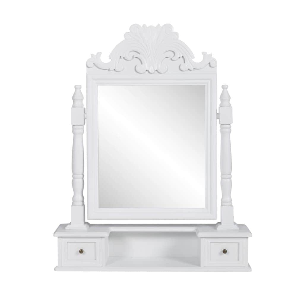 Buy Vanity Makeup Table with Rectangular Swing Mirror - Afterpay
