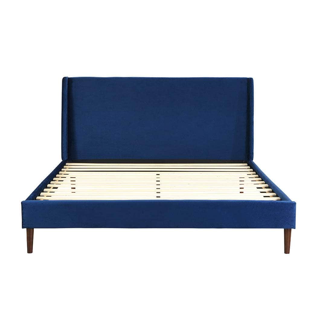 Velvet Bed Frame Double Size