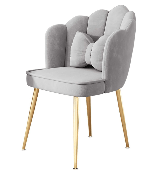 Velvet Living Room Chair Set Of 2 Pcs - Green Velvet Upholstery