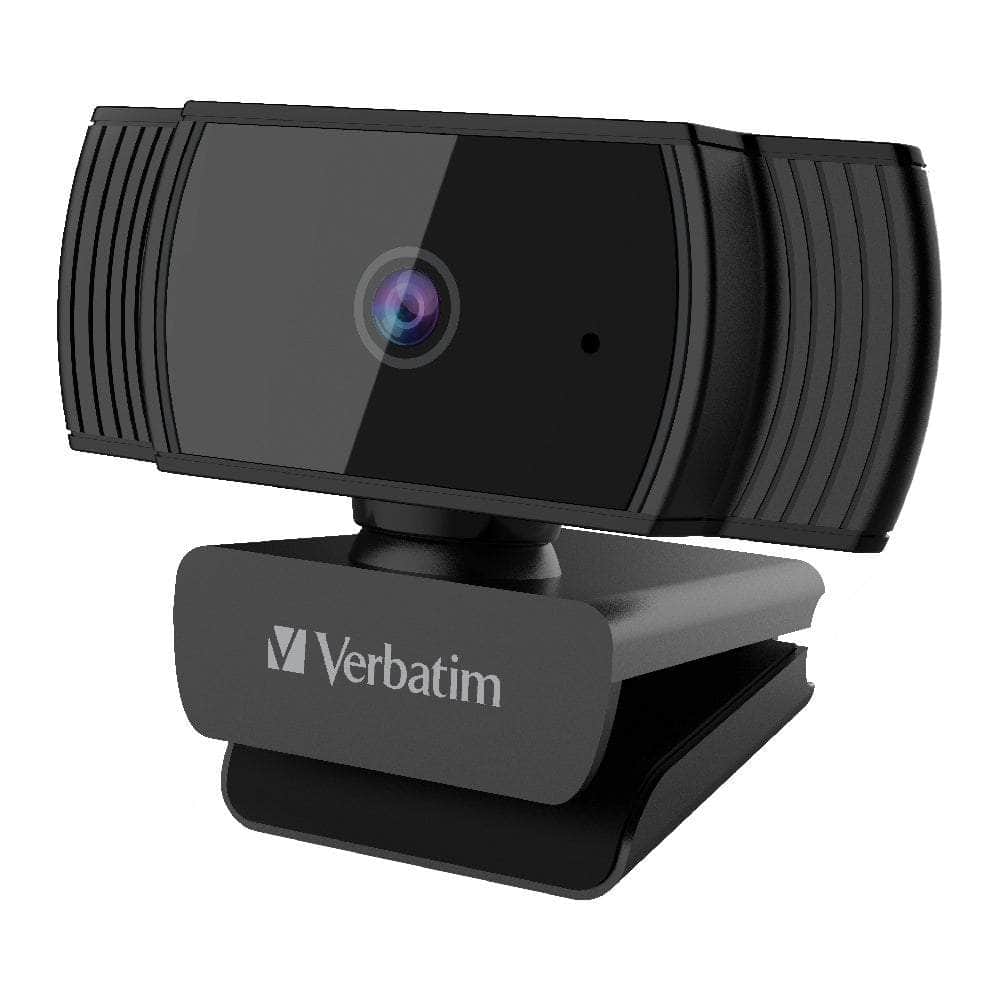 Verbatim Webcam Full Hd 1080P With Auto Focus - Black