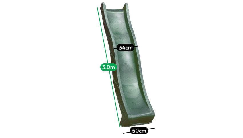 Verdant Elegance: Unveiling a 3.0m Slide in Lush Yellow