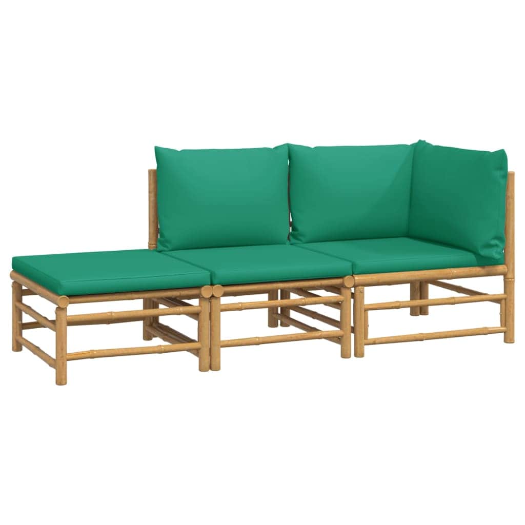 Versatile 3 Piece Garden Lounge Set Relaxing Seating Outdoor Living