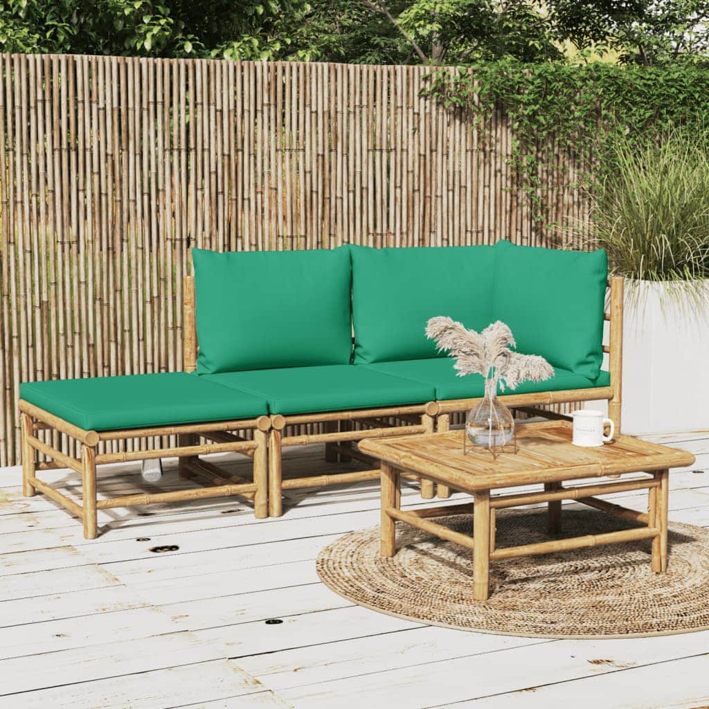 Versatile 3 Piece Garden Lounge Set Relaxing Seating Outdoor Living