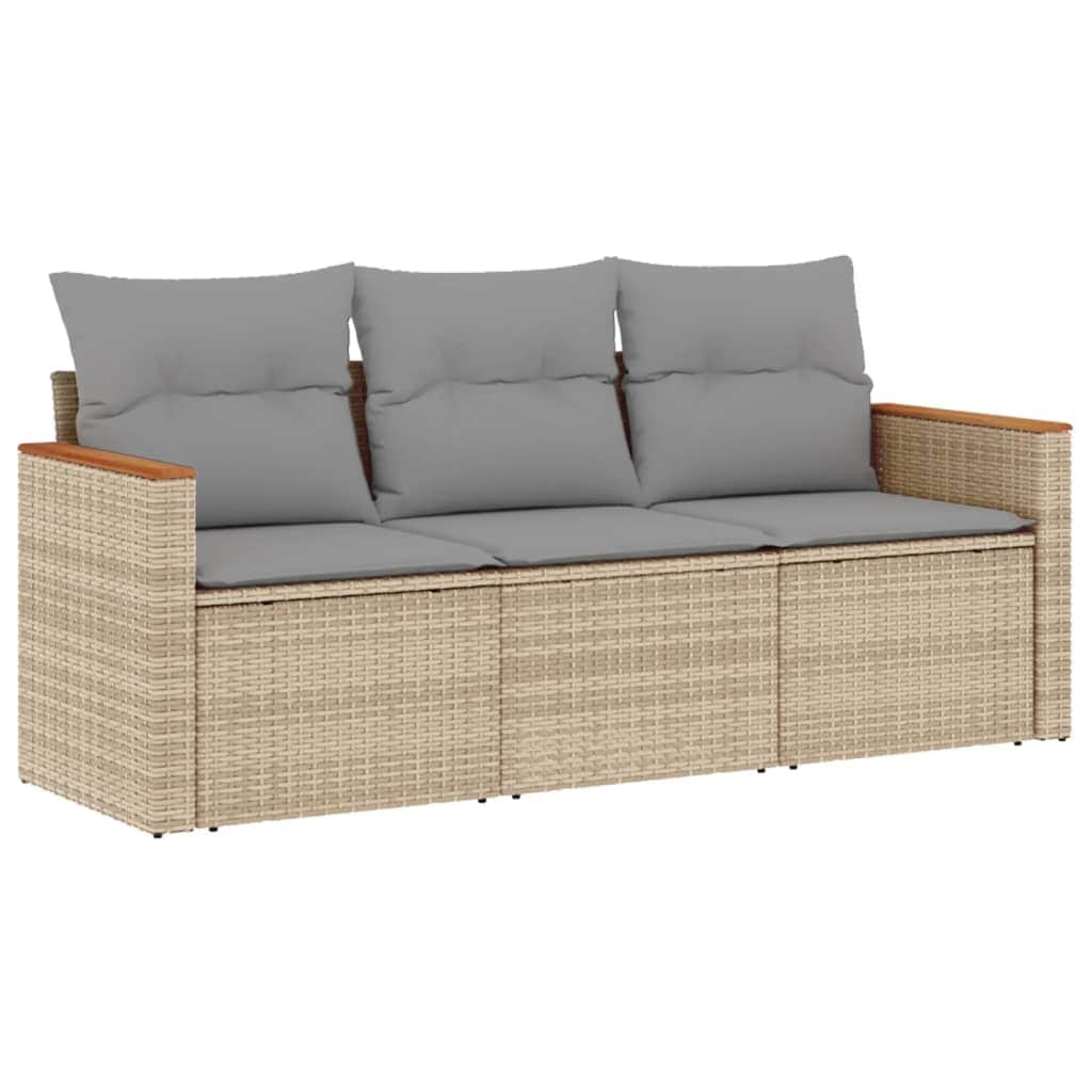 Versatile 3 Piece Garden Sofa Set Indoor Outdoor Use Outdoor Living