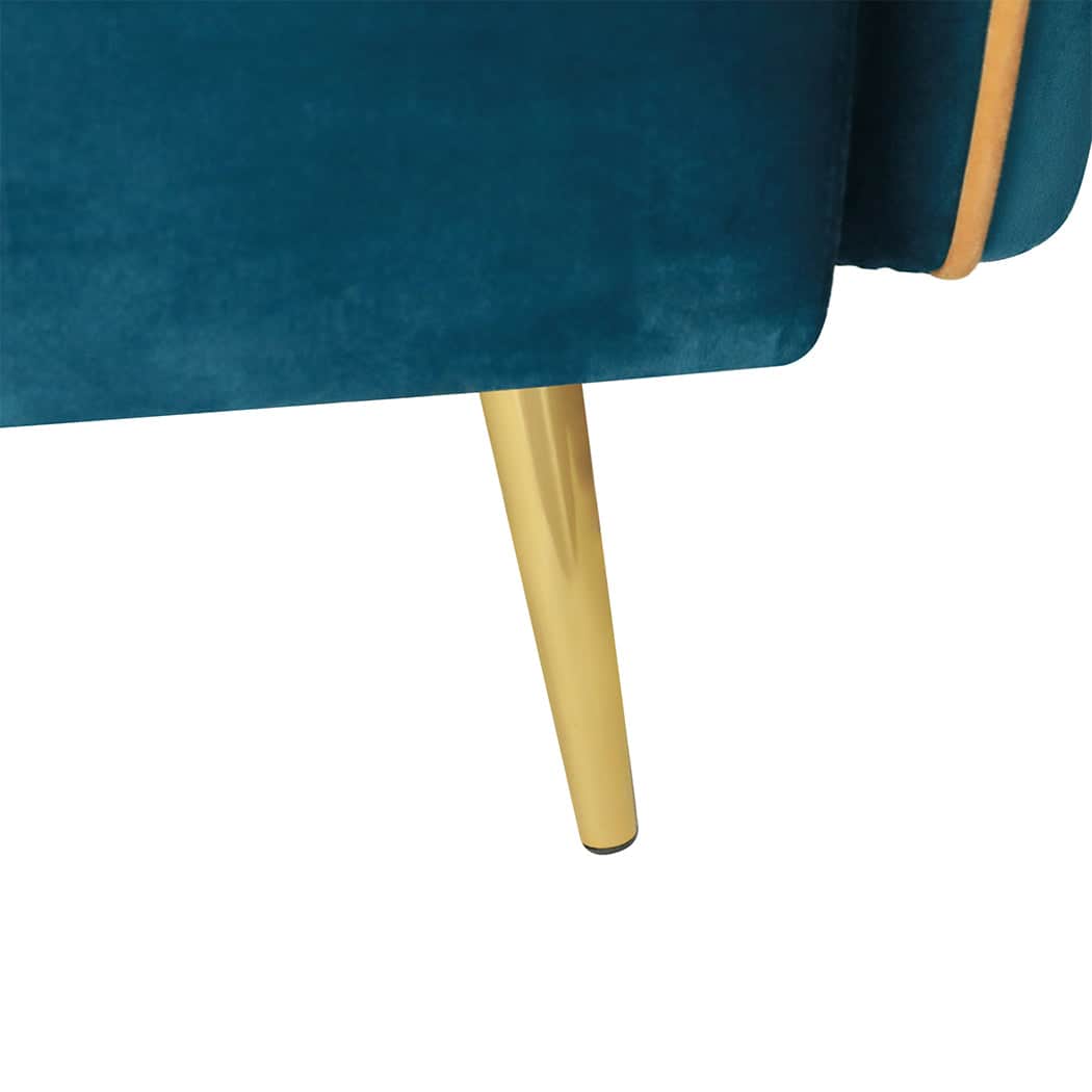 Versatile 3-Seater Sofa Bed Convertible  Adjustable Height Classic