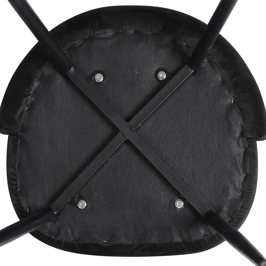 Versatile 4x Dining Chairs Kitchen Cafe Black  Wood Finish Classic