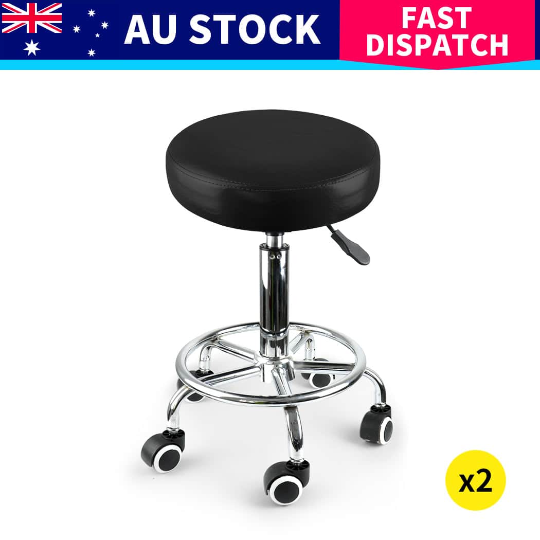 Versatile 4x Swivel Salon Barstool Hairdressing  Easy Assembly