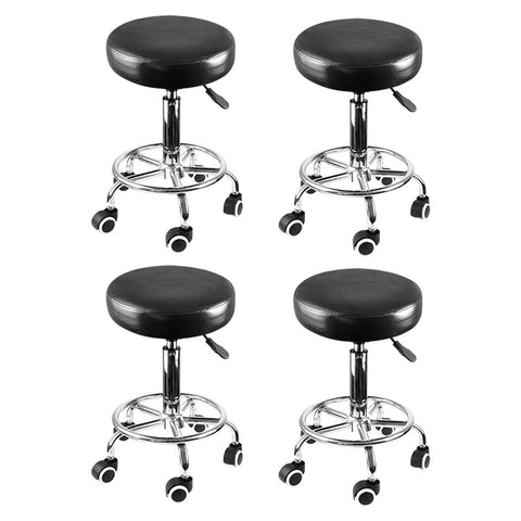 Versatile 4x Swivel Salon Barstool Hairdressing  Easy Assembly