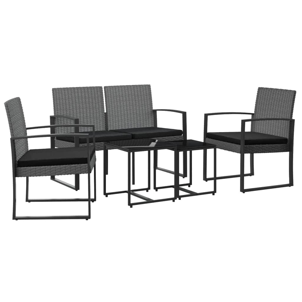 Versatile 5 piece Garden Dining Set Patio Setup Modern Living