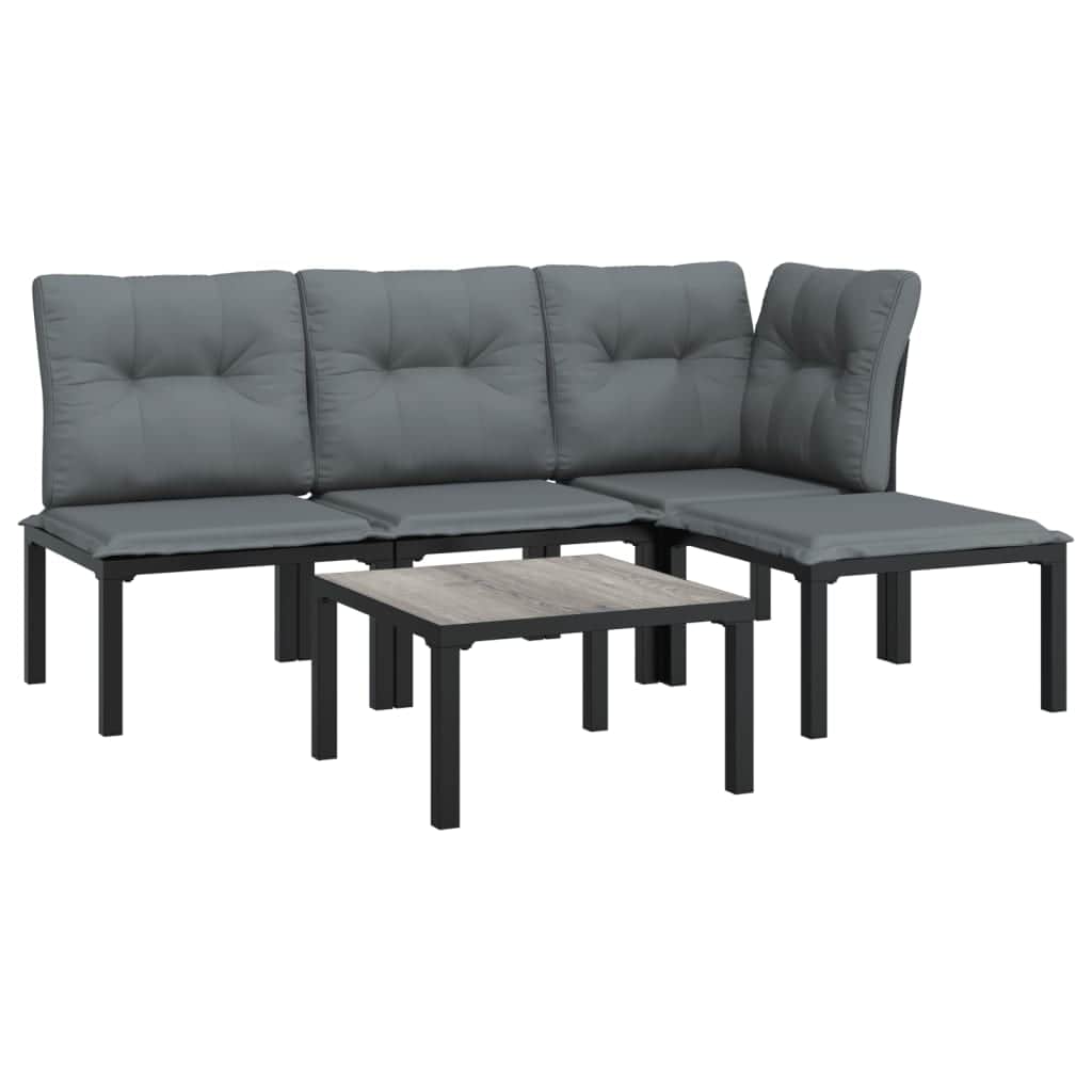 Versatile 5 Piece Garden Lounge Set Home Decor Accent Modern Living