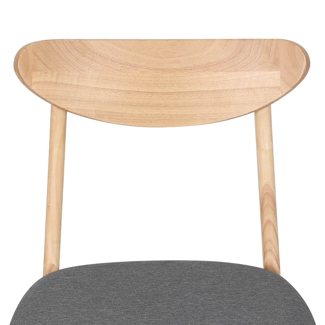 Versatile 6xDining Chairs Kitchen Chair Nature  Durable Frame