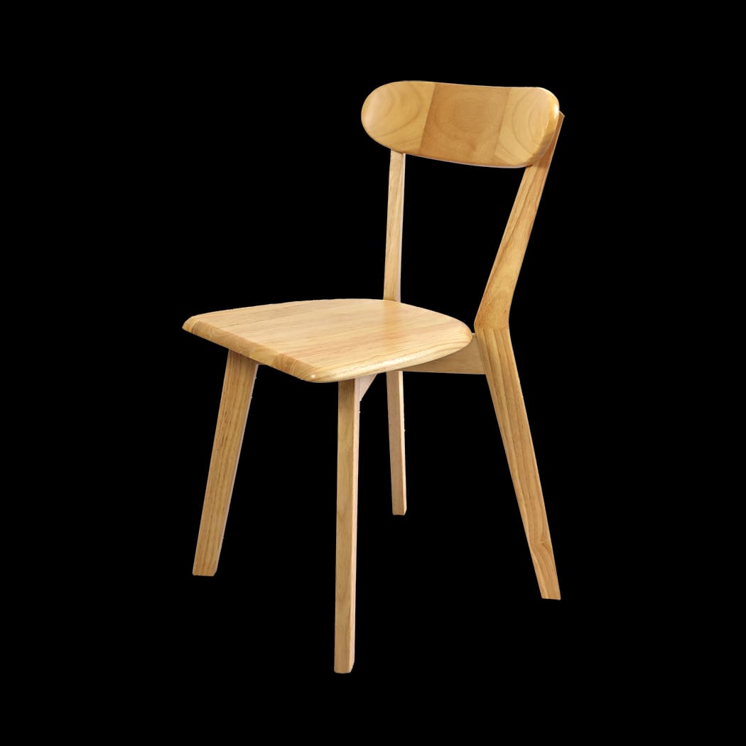 Wooden finish - Versatile 8x Dining Chairs Wooden Kitchen Chair  Durable Frame