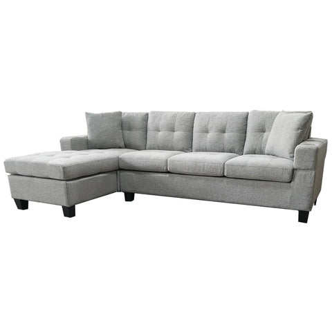 Versatile and Stylish Reversible Sofa Couch Suite - Light | 4 Seater Modular Corner Sectional Set