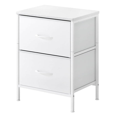 Versatile Bedside Table Storage Nightstand Bedroom Storage  Sleek