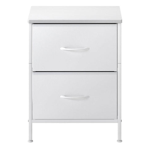 Versatile Bedside Table Storage Nightstand Bedroom Storage  Sleek